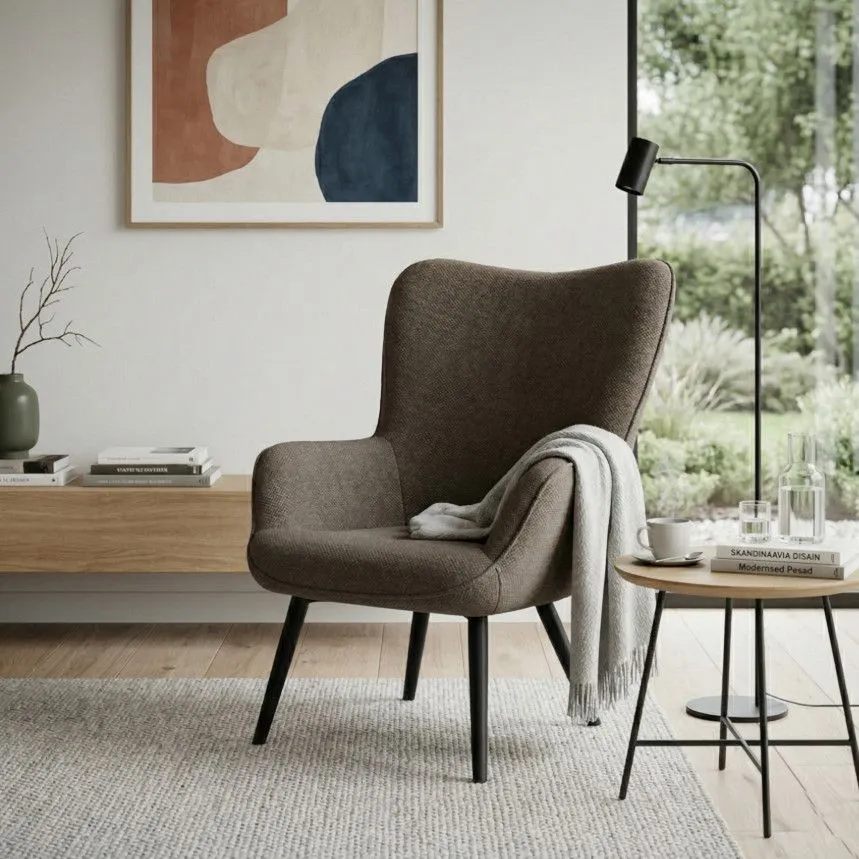 Tugitool Harden tumepruun