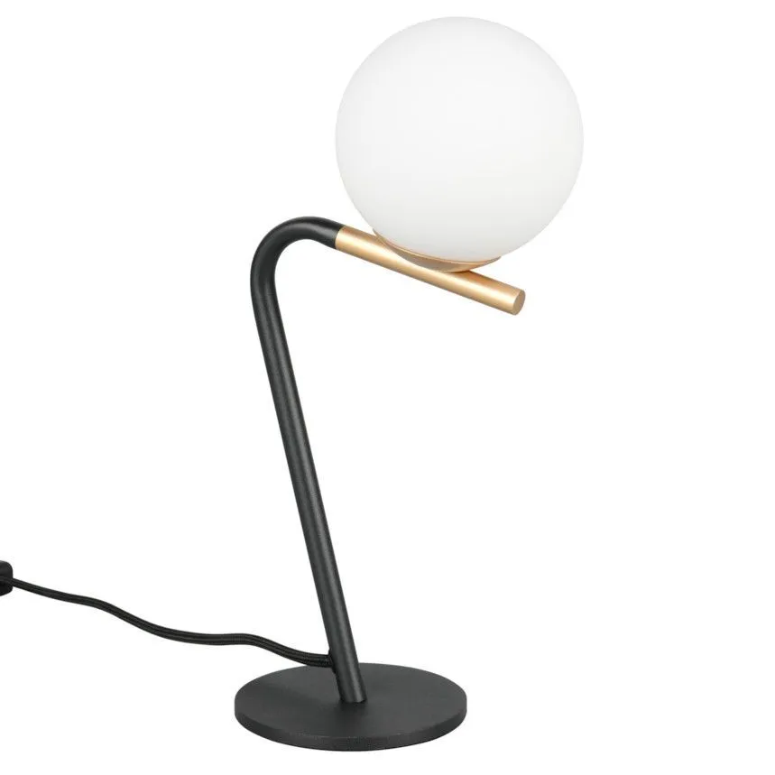 Select laualamp Flaming must/kuldne