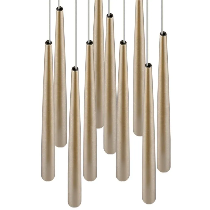 Select rippvalgusti Cala 10 kuldne