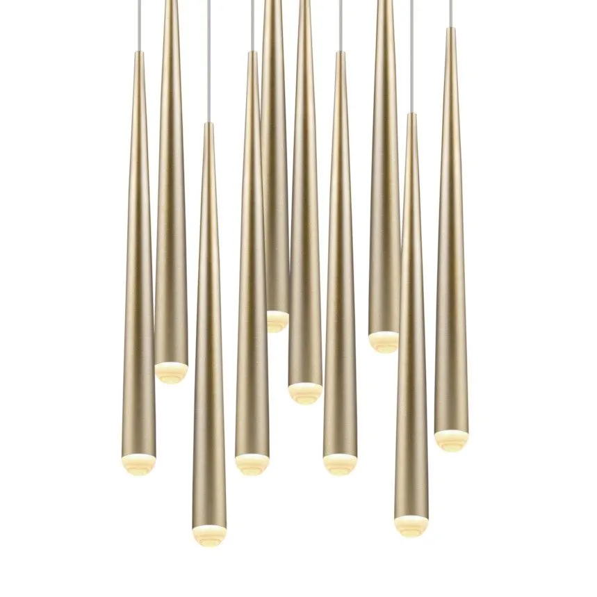 Select rippvalgusti Cala 10 kuldne