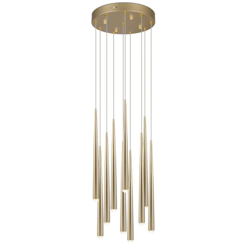 Select rippvalgusti Cala 10 kuldne