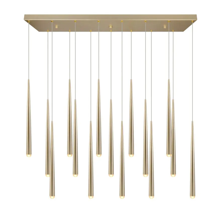 Select rippvalgusti Cala 15 kuldne