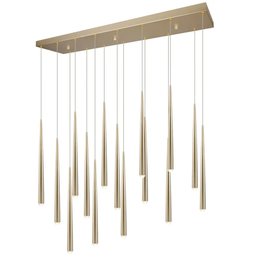 Select rippvalgusti Cala 15 kuldne