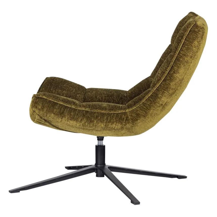 WOOOD pöörlev tugitool Maudi roheline