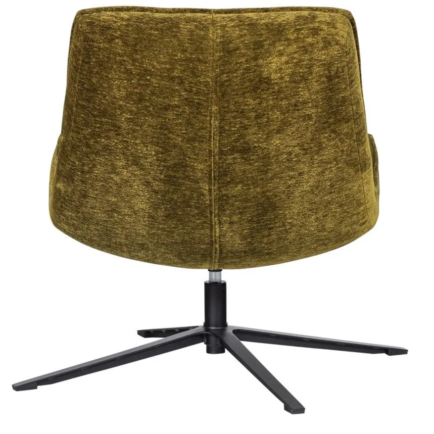 WOOOD pöörlev tugitool Maudi roheline