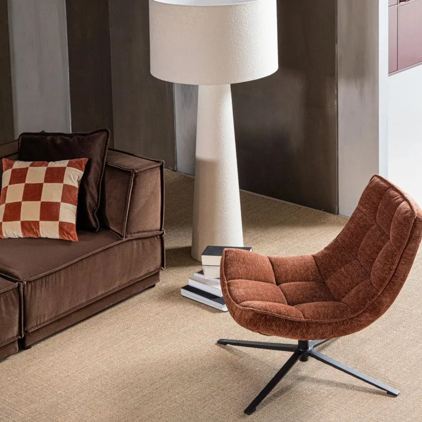 WOOOD pöörlev tugitool Maudi pruun