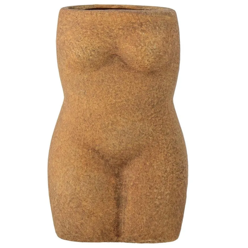 Bloomingville dekoratiivne vaas Emeli H16 pruun