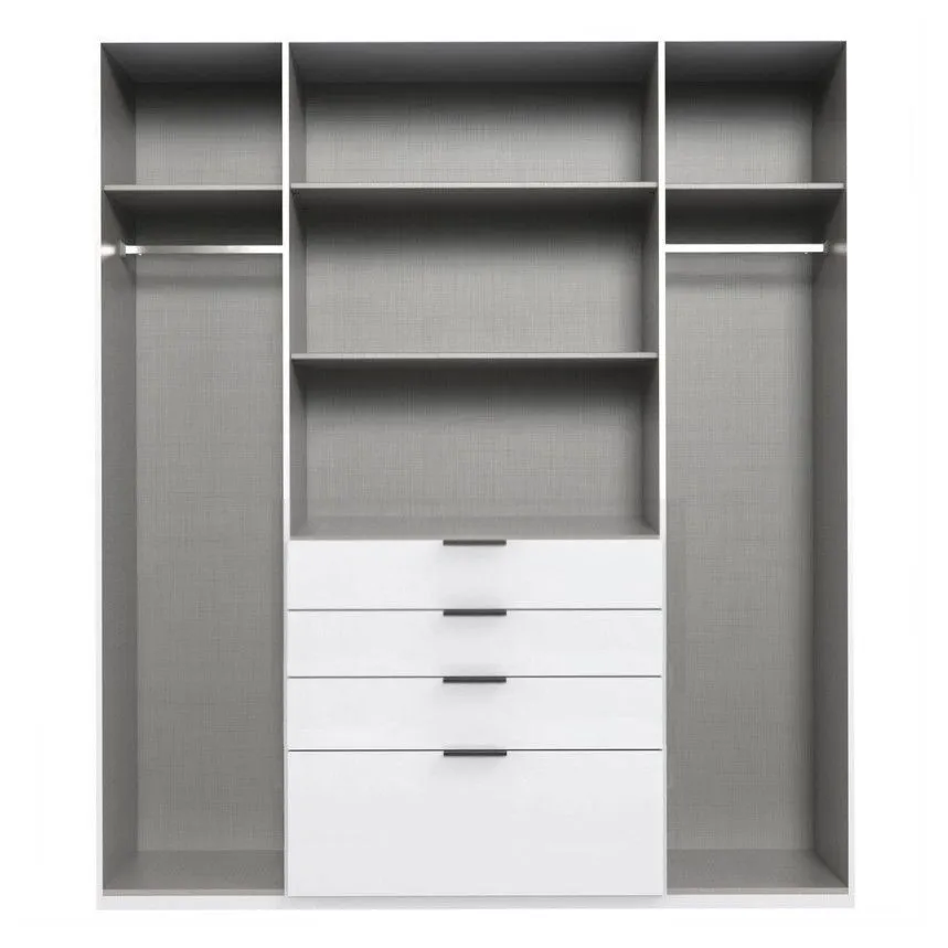 Riidekapp Cottbus 4u4s artisan/valge