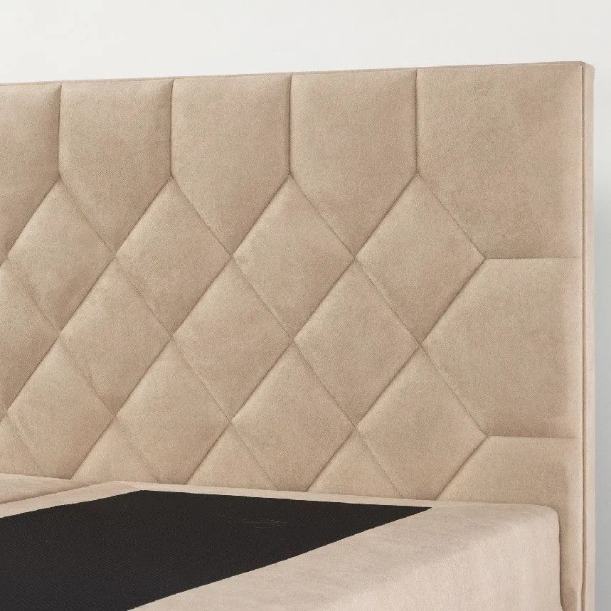 Kontinentaalvoodi KUU Säde 180x200 helebeež