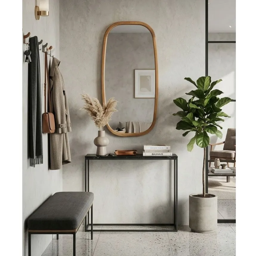 Peegel Circular 40x80 pruun