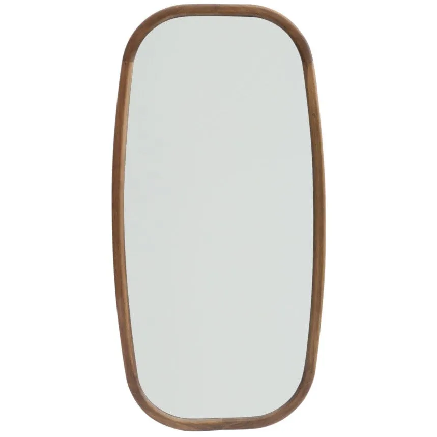 Peegel Circular 40x80 pruun