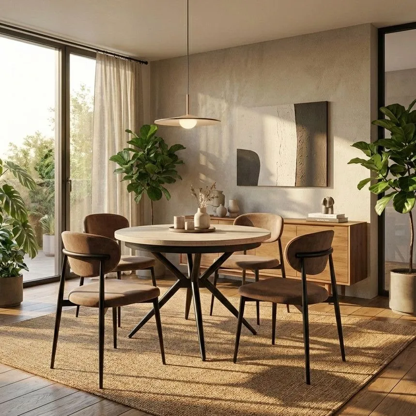 Söögilaud Saturn D103 beež/must