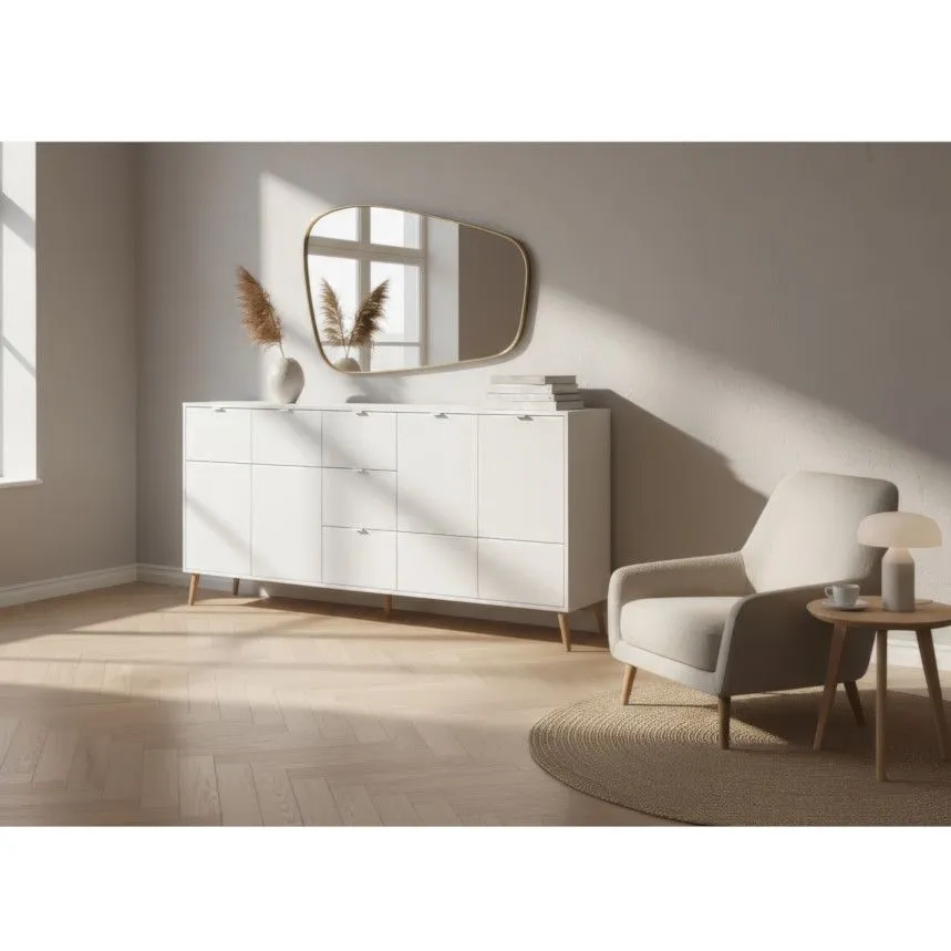 Puhvetkummut Soma 4u3s valge/tamm