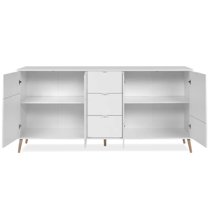 Puhvetkummut Soma 4u3s valge/tamm