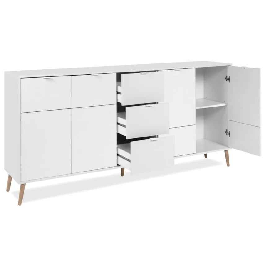 Puhvetkummut Soma 4u3s valge/tamm