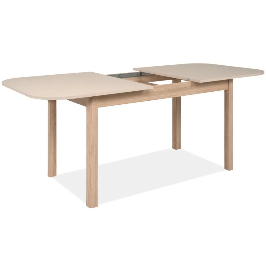 Pikendatav söögilaud Sahara 90x/160/200 riva tamm/beež
