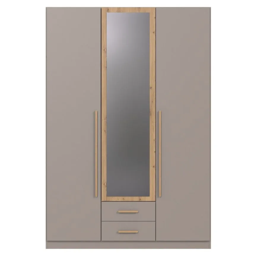 Riidekapp+peegel Marburg 2u2s sahara/artisan