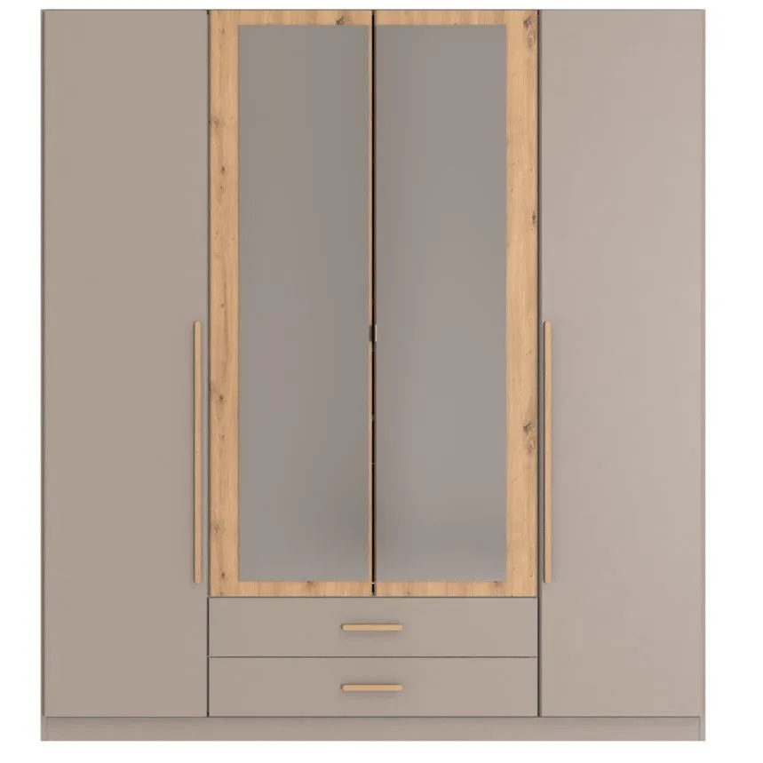 Riidekapp+peegel Marburg 2u2s sahara/artisan