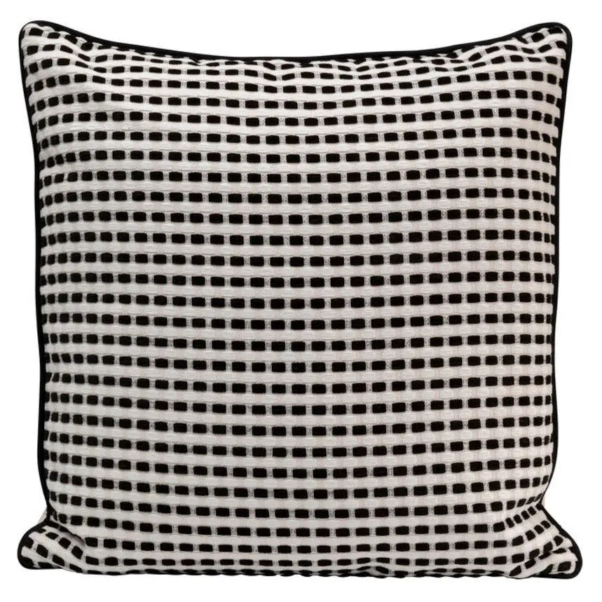 Dekoratiivpadi Jacky 45x45 must/valge