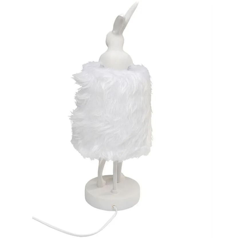 Laualamp Rabbit Fur H50 valge