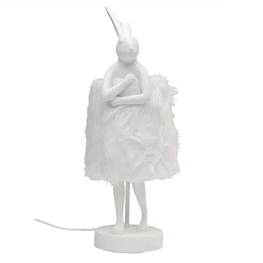 Laualamp Rabbit Fur H50 valge