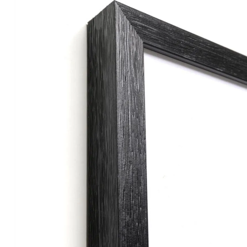 Seinapilt Drawing Lady 63x93 must/valge