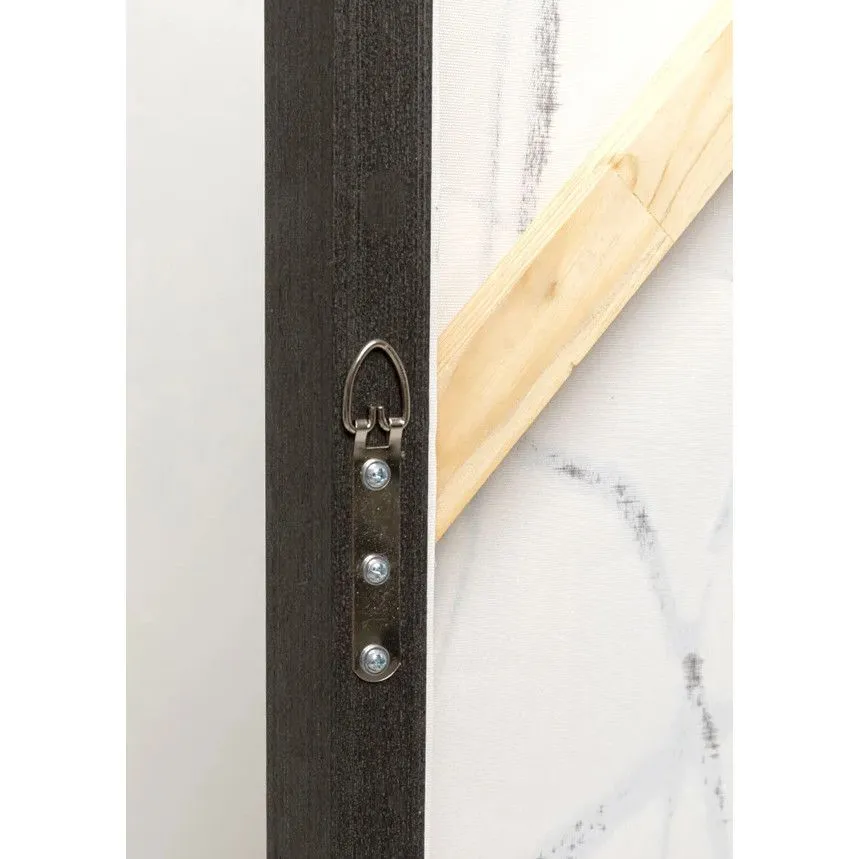 Seinapilt Sketch 120x120 valge/must