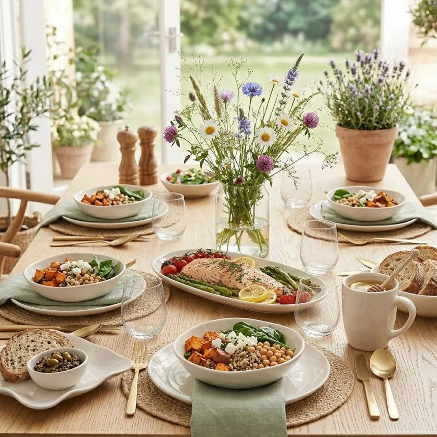 Serveerimisvaagen Organic beež