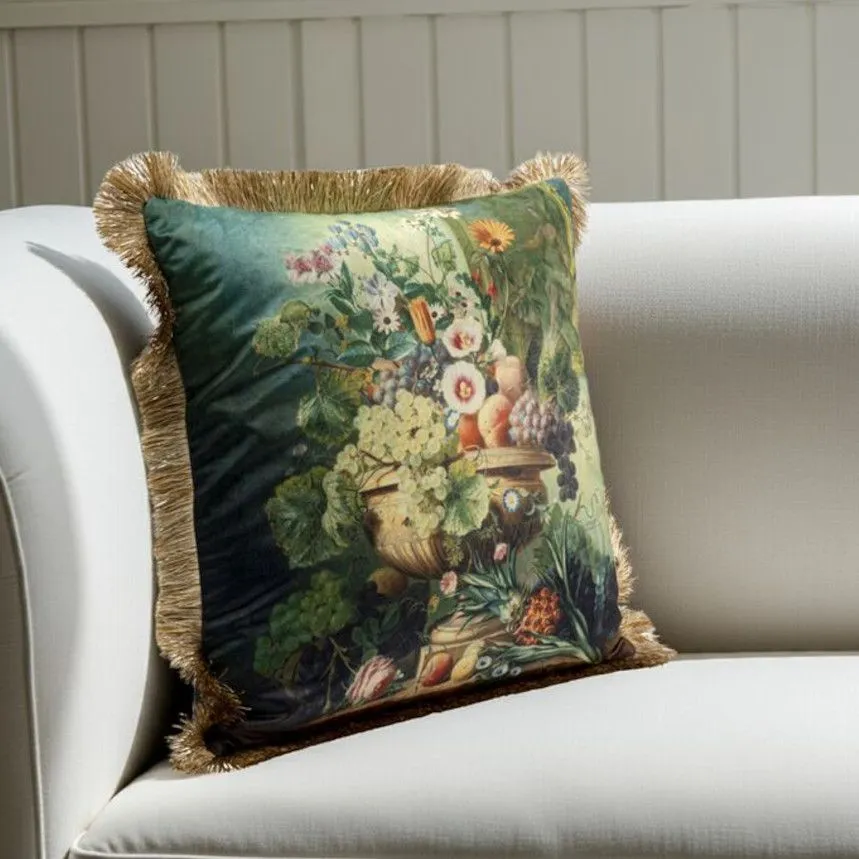 Dekoratiivpadi Romantic Bouquet 45x45 roheline