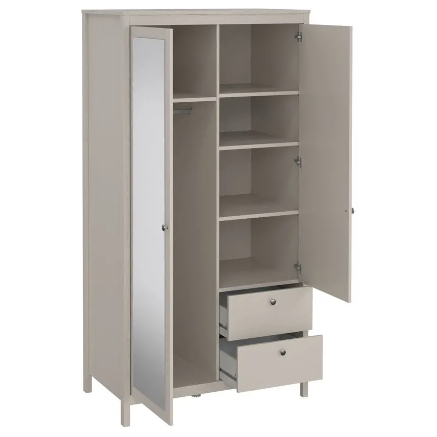 Riidekapp Madrid 2u2s kašmiir