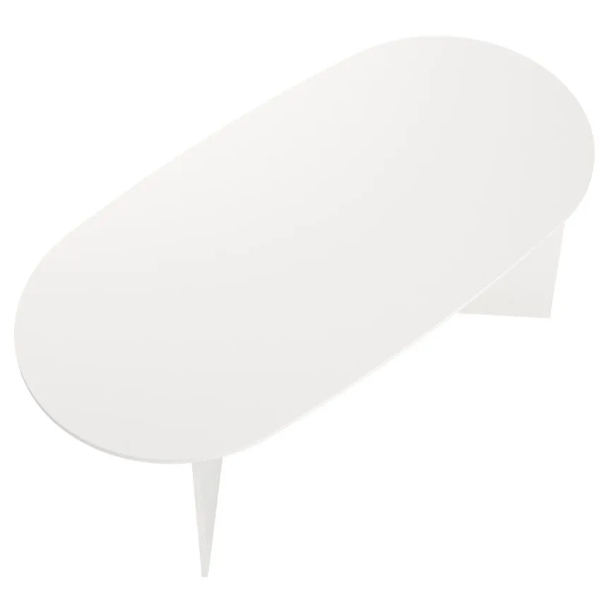 Söögilaud Family 100x200 valge