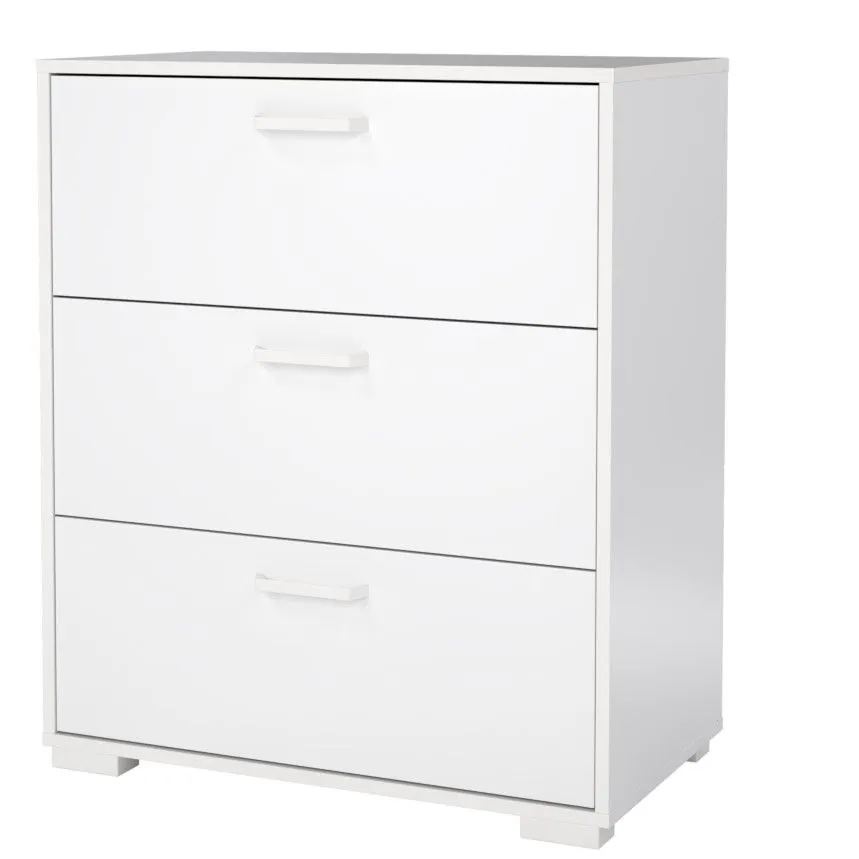 Kummut Sofia 3s valge kõrgläige