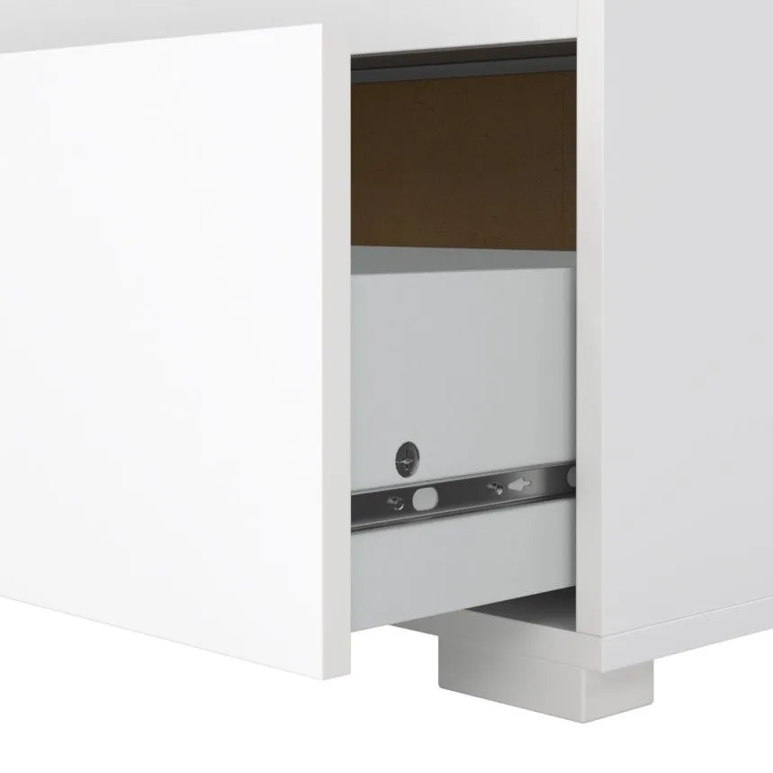 Kummut Sofia 3s valge kõrgläige