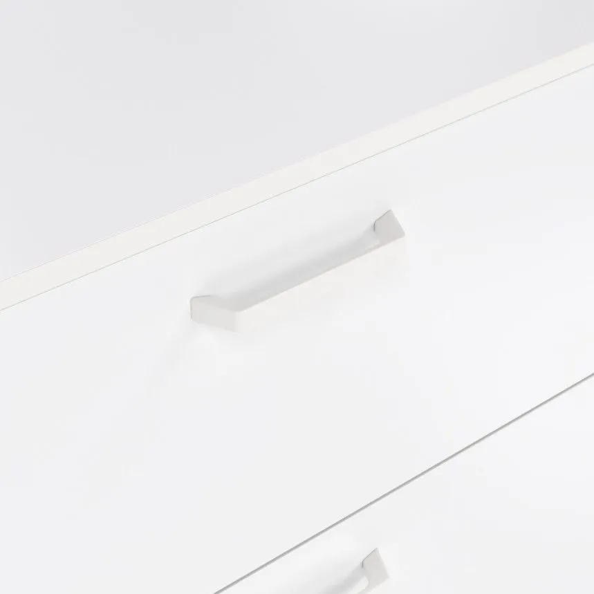 Kummut Sofia 3+3s valge kõrgläige