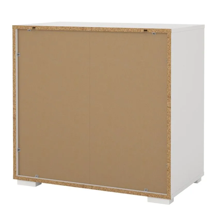 Kummut Sofia 3s valge/must