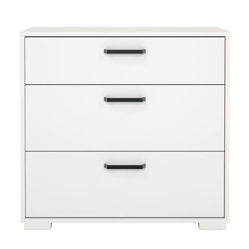 Kummut Sofia 3s valge/must