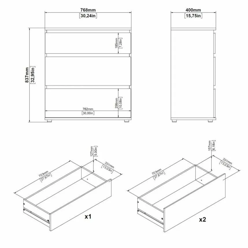 Kummut Nova 3s valge