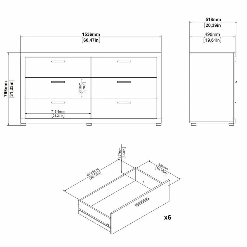 Kummut Mira 3+3s hickory