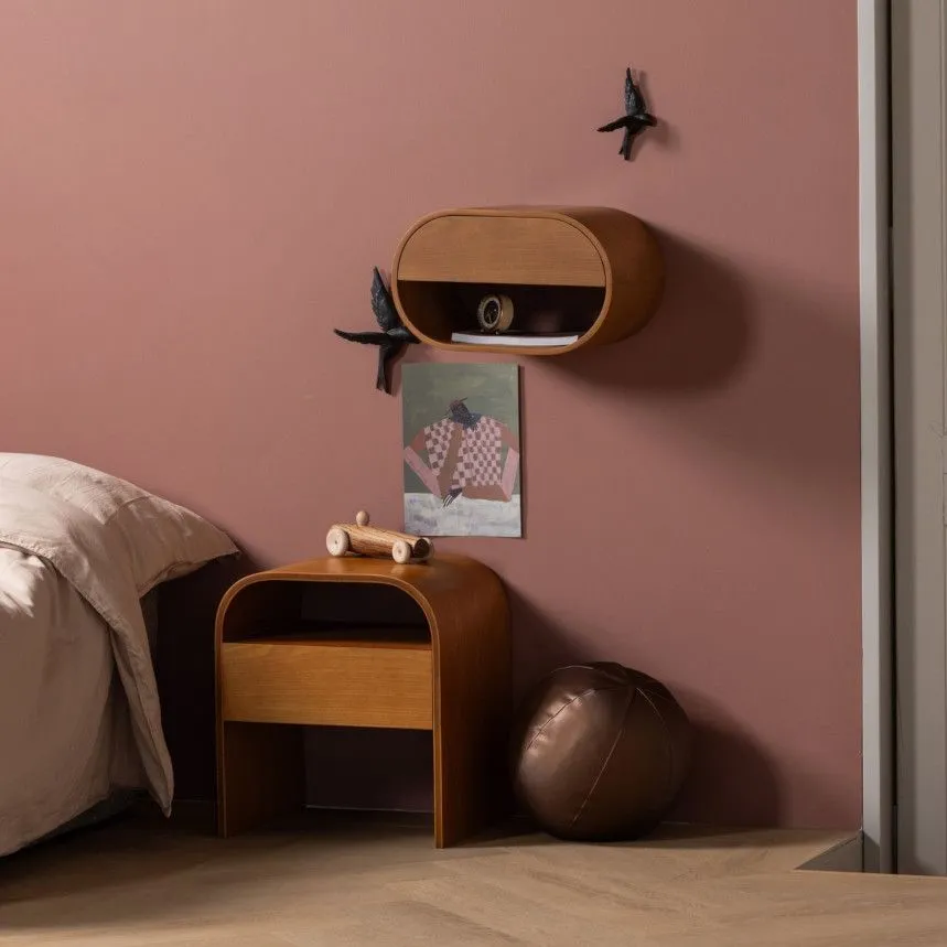 WOOOD abilaud/öökapp Momo pruun