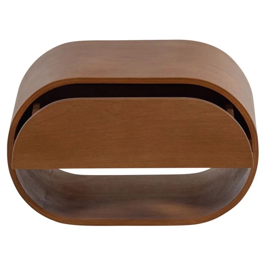 WOOOD abilaud/öökapp Momo pruun