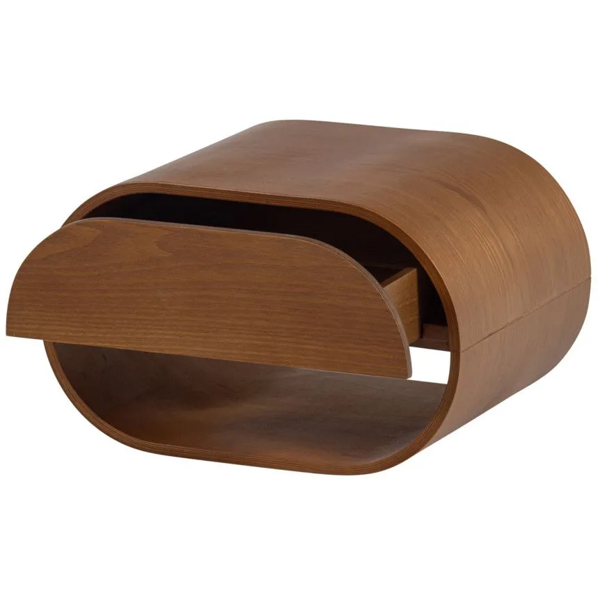 WOOOD abilaud/öökapp Momo pruun