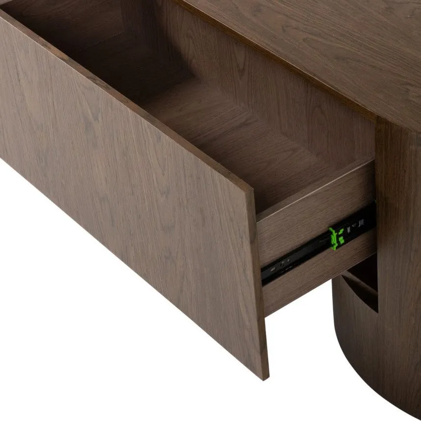 WOOOD tv-alus Velari pruun