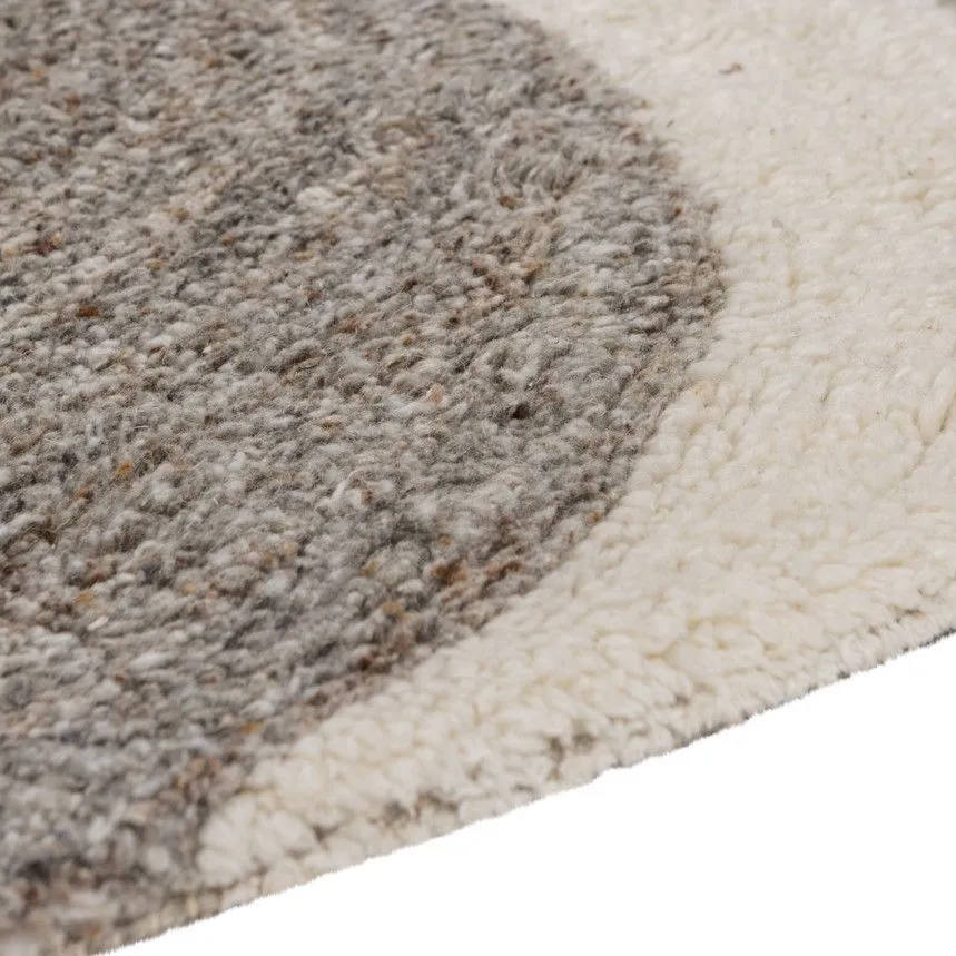 WOOOD vaip Moro 170x240 hall/valge