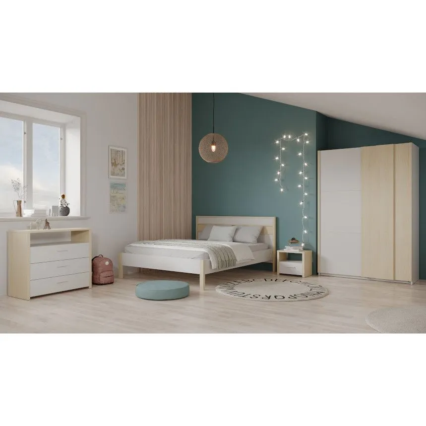 Kummut Heva 3s vicenza tamm/valge