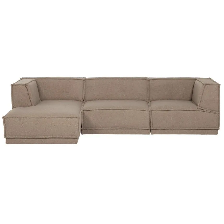 WOOOD nurgadiivan Manu vasak taupe