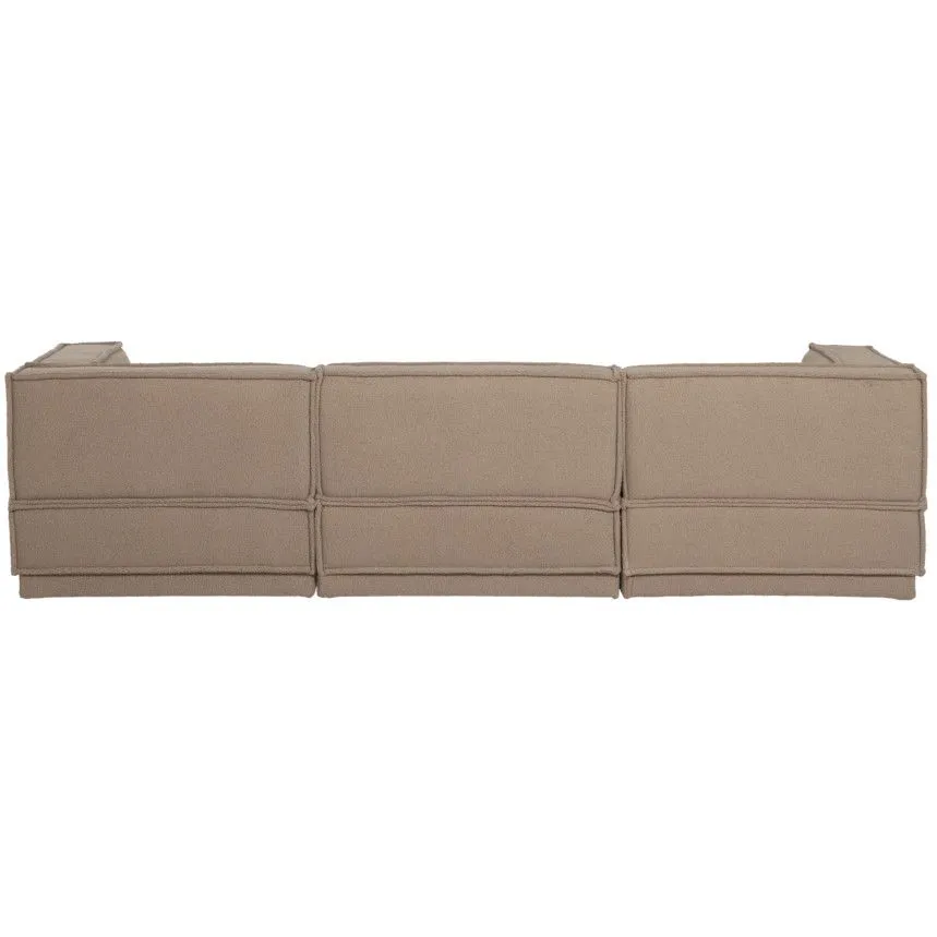 WOOOD nurgadiivan Manu vasak taupe