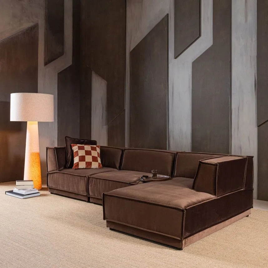 WOOOD nurgadiivan Manu parem pruun