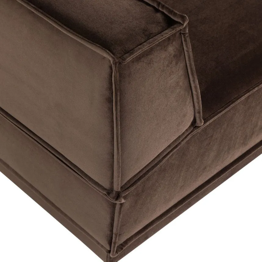 WOOOD nurgadiivan Manu parem pruun