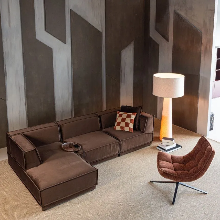 WOOOD nurgadiivan Manu vasak pruun