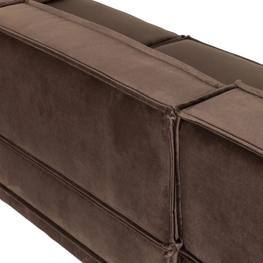 WOOOD nurgadiivan Manu vasak pruun